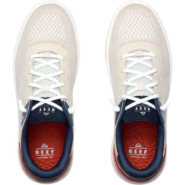 2026 Reef Mens Shoreline Del Mar Trainers CJ8997 - Tan / White / Navy
